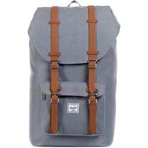 Herschel Little America 10014-00006 Unisex Gray Brown 15" Laptop Backpack BP144