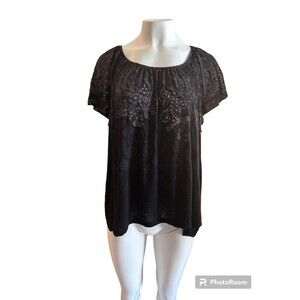 Vanilla Sugar scoop Neck Top Size 2X