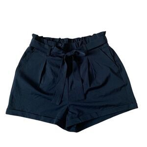 Black Revamped Shorts Size Medium