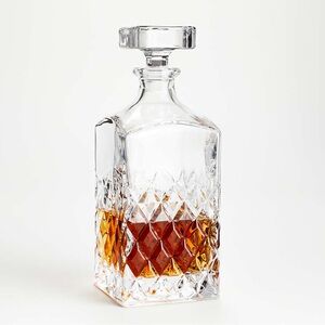 Crate & Barrel Hatch Decanter