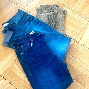 Zara jeans bundle (3 pairs) size 4