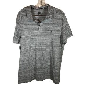 Rock and republic men’s gray polo shirt size L