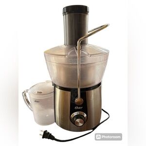 Oster juice extractor with User Guide - Stainless Steel
