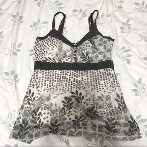 Vera Moda Patterned Tank Top - XS