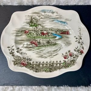 🇬🇧 JOHNSON BROS "THE ROAD HOME" SERVING PLATTER