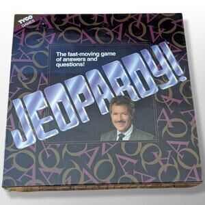 Jeopardy Board Game Masters Edition 1992 Tyco Alex Trebek New Vintage Sealed