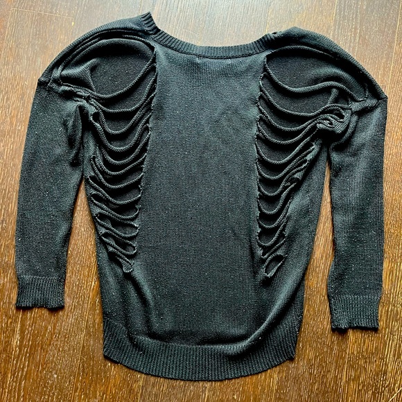 Designer Sweater Vintage Small NYC Boutique - Picture 1 of 8