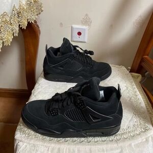 Air Jordan 4  basketball shoes retro Black Cat