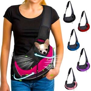 🐶 NWT Breathable Pet Sling Carrier 🐱