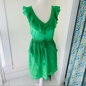 BeBop Emerald Green Sleeveless Dress with POCKETS (size S)