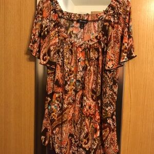 EUC AB Studio blouse size large