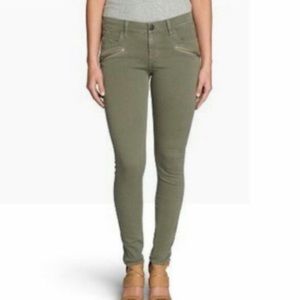 Rock & Republic Olive Green Kashmiere Skinny Jeans Womens Size 2