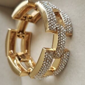 J. CREW Pave Link Bracelet