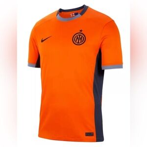 Nike Authentic Inter Milan 2023 / 2024 Orange Soccer Serie A Jersey Men’s Sz L