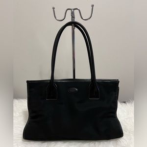 Tods nylon and leather bag