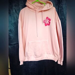 NWOT Shein size XL pink hoodie