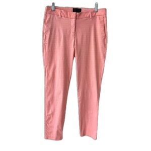 Cynthia Rowley Women’s Pink Square Patterned Pants Size 10