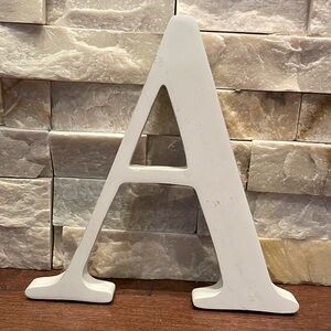 Pottery Barn Initial A