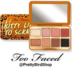 SALE! TOO FACED palette Kitty Likes to Scratch 8 eye shadow NIB