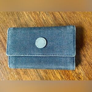 BVLGARI Denim Wallet Key Holder, UNISEX