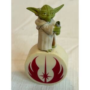 Vintage Star Wars Yoda Keychain GUC