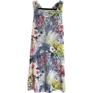 Cynthia Rowley floral 100% silk dress size‎ 10