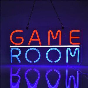GAME ROOM Neon Sign LED Zone Room Man Cave Bedroom Home Art Gaming Neon Light