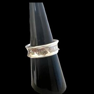 Tiffany & Co. 1837 Ring in Sterling Silver medium