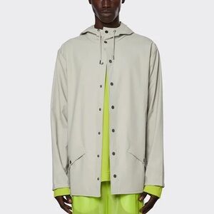 New RAINS classic raincoat in cement