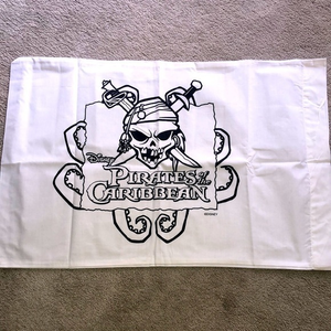 Disney Pirates of the‎ Caribbean coloring Pillowcase Standard new