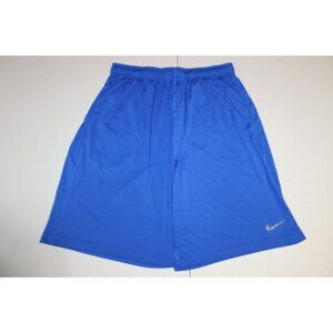 Mens Nike Dri Fit Fly 2.0 Training Shorts Large Blue Pockets Athletic Run 613599