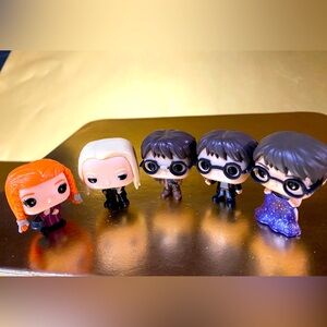 FUNKO POP! HARRY POTTER MINI FIGURES BUNDLE OF 5