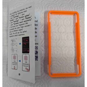 BUNDLE ONLY Google Pixel 7 Orange Glass Screen Protector Easy Installation Tool