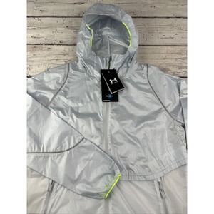 Under Armour‎ Men's UA Impasse Wind Jacket 1376065 Small NWT Gray $165