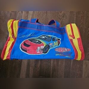 Vintage Jeff Gordon Colorblock Dupont Racing Duffle Bag