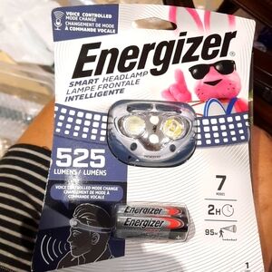 NIP ENERGIZER SMART HEADLAMP FLASH LIGHT VOICE CONTROL