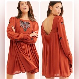 Free People Desert Dreams Mini Dress S