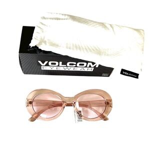 Volcom Sunglasses BRAND NEW W/ TAGS  IN ORIGINAL BOX  Light Peach / Beige Color