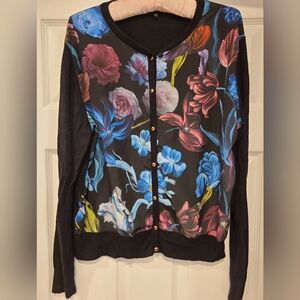 Ted Baker Floral black Sweater