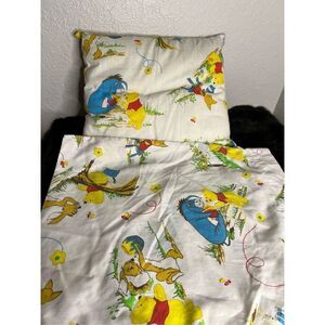 Vintage Sears Winnie the Pooh pillow and pillow case