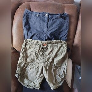 2 pairs shorts size 14