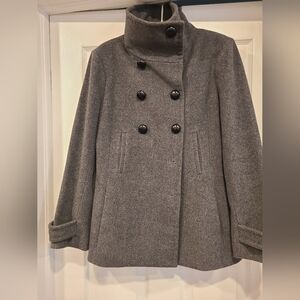 Aritzia Babaton Grey wool coat Size S