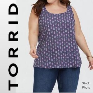 TORRID Georgette Sleeveless Scoop Neck (4X)