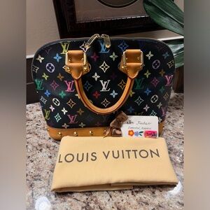 🎀Louis Vuitton Murakami Noir Alma🎀