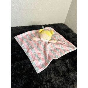 Kids Preferred Doll Lovey Security Blanket Pink Baby Blonde Girl Plush