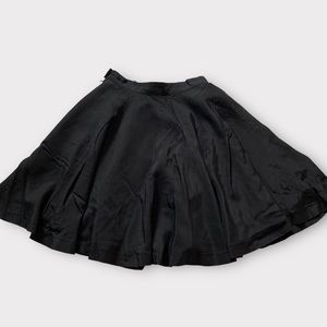 Vintage 90s/1990s black circle skirt