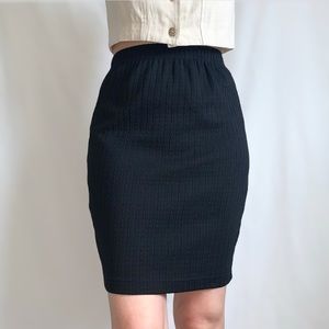 Vintage 90s/1990s black skirt