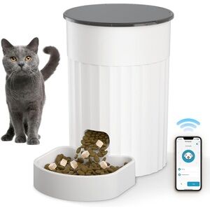 NEW WIFI AUTOMATIC SMART PET FEEDER w/ 1 BOWL (Cat & Dogs)