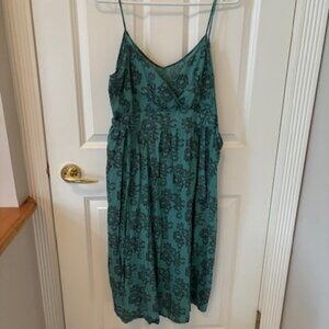 Casual Spaghetti Strap Dress, Size L