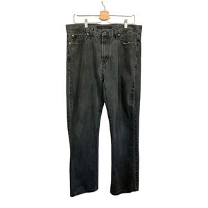 Sean John black denim Jeans straight leg Men’s 34